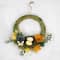 9" Easter Egg, Birds Nest & Wooden Flower Wreath